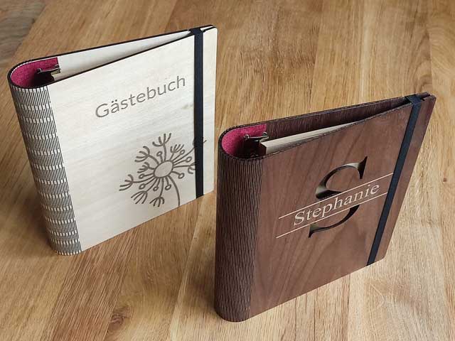 Exklusives Hochzeit-Gästebuch